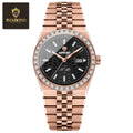 BINBOND New Men's Quartz Watch Classic Style Waterproof Luminous Date Display Stainless Steel Wristwatch For Male Relojes Hombre