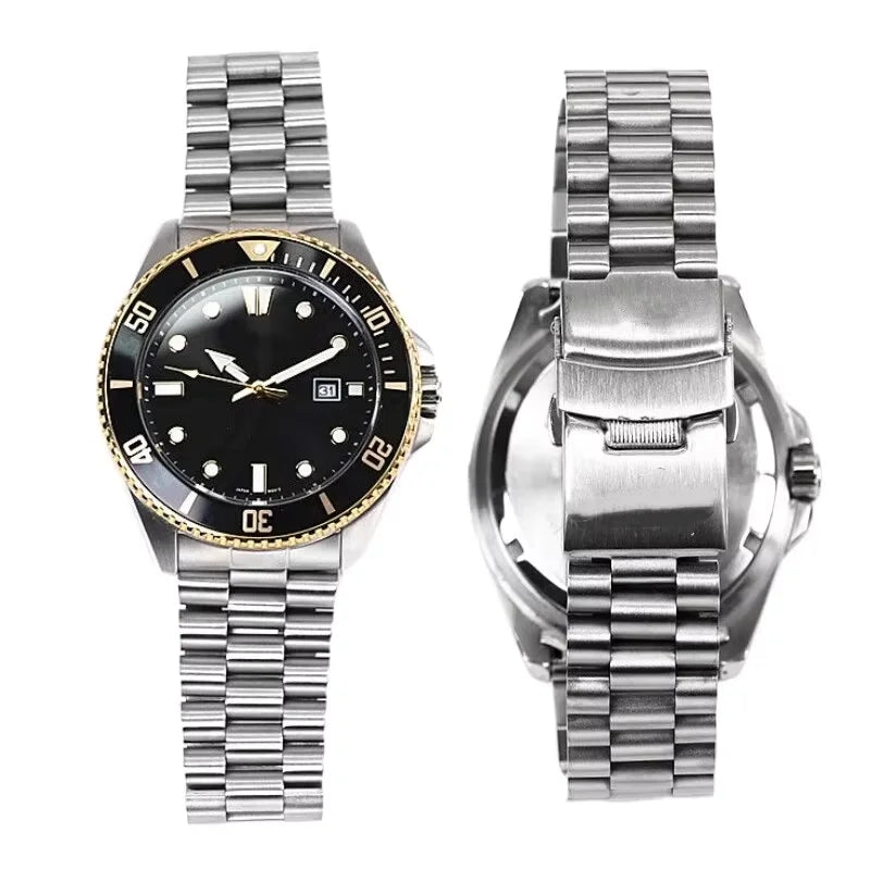 3 Styles 22mm Diving Steel Metal Strap For Duro Mdv107-1A MDV106-1A Watch Wristband Bracelet Watchband Replacement Parts