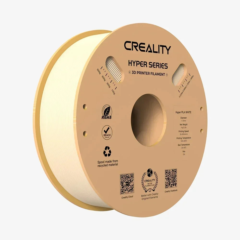 Creality Hyper PLA Filament 1KG High Precision Faster Cooling Better Fluidity Non-toxic Moisture Resistance For FDM 3D Printer