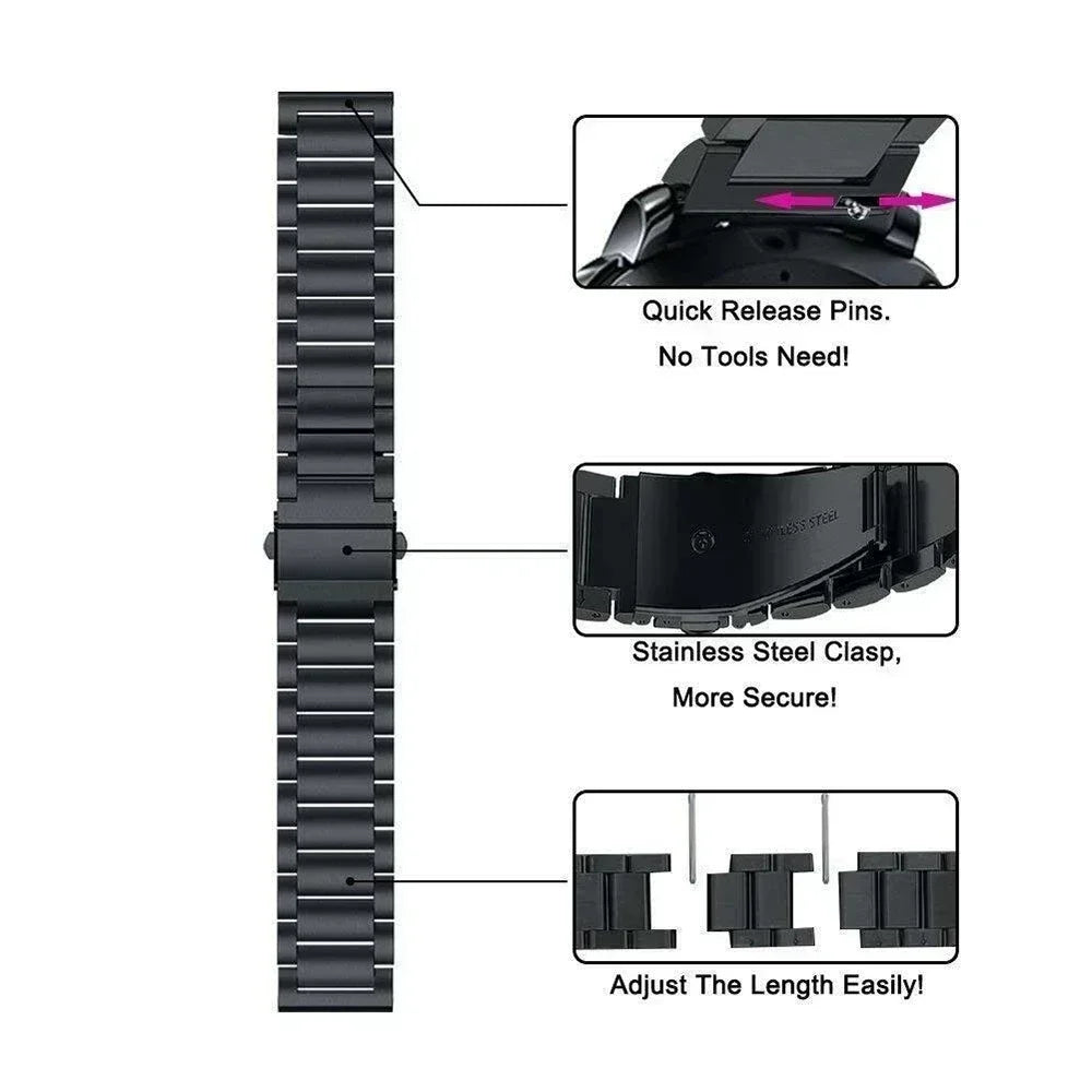 Watch Bracelet Strap for Blackview W70 Pro W60 W50 Smartwatch Stainless Steel Band for Blackview W70 Pro Metal Correa Wristband