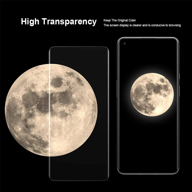 3D Curved Full Glue Tempered Glass For OPPO Reno 3 4 5 6 Pro 5G Screen Protector For OPPO Reno 6 9 10 Pro+ UV Glass