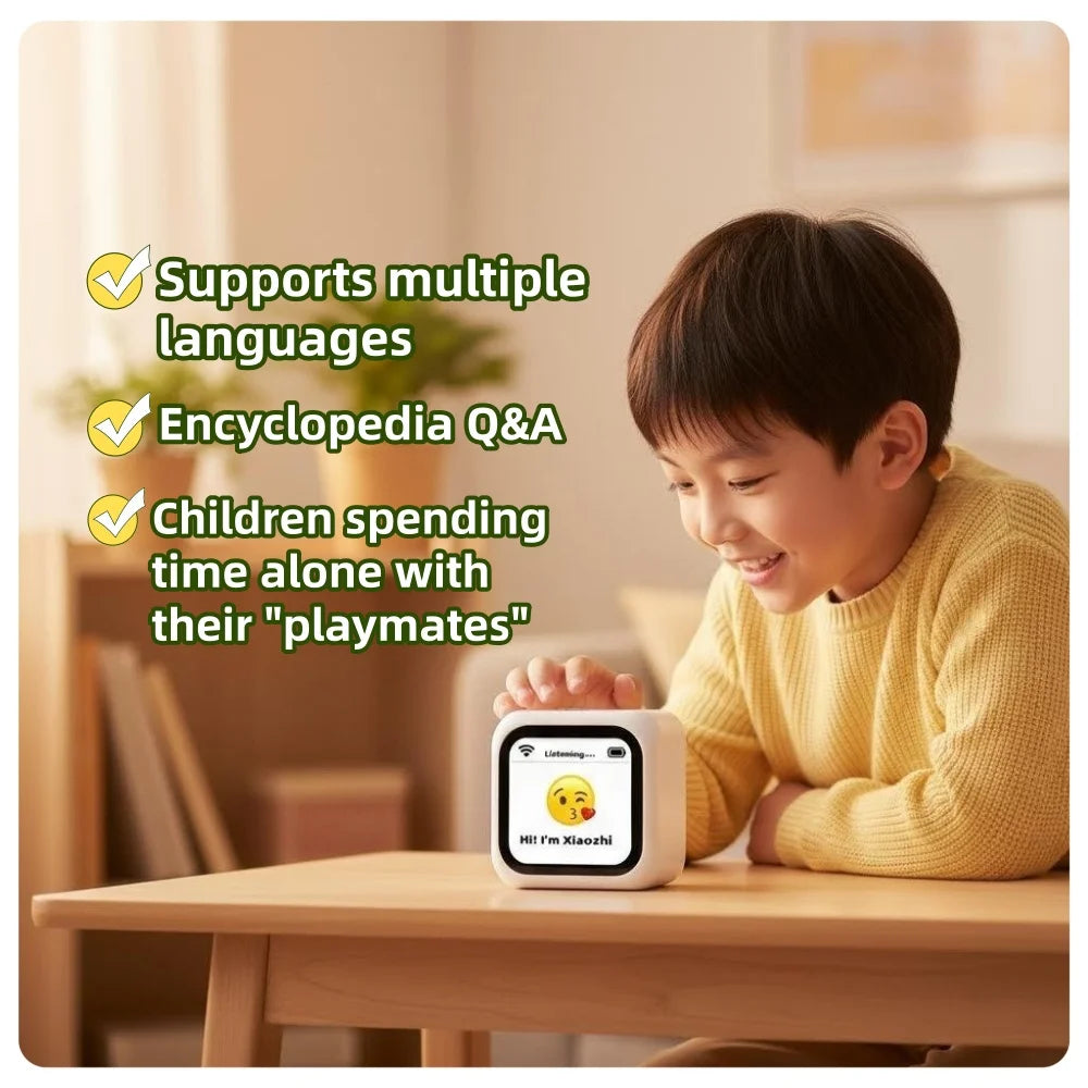 AI Intelligent Robot Toy for Companion Storytelling Chat Emotional Pets Trendy Gift for Kids And Adults