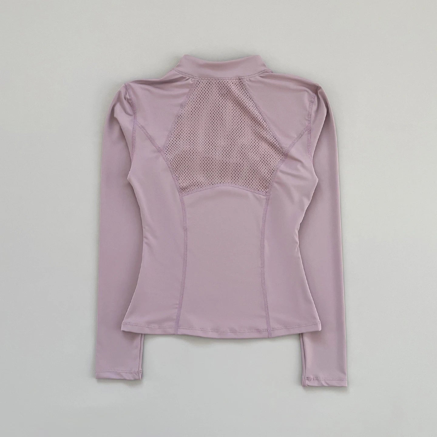 Outdoor running women's sports top Spring and Autumn new yoga suit half zipper slimming fitness training long sleeved women