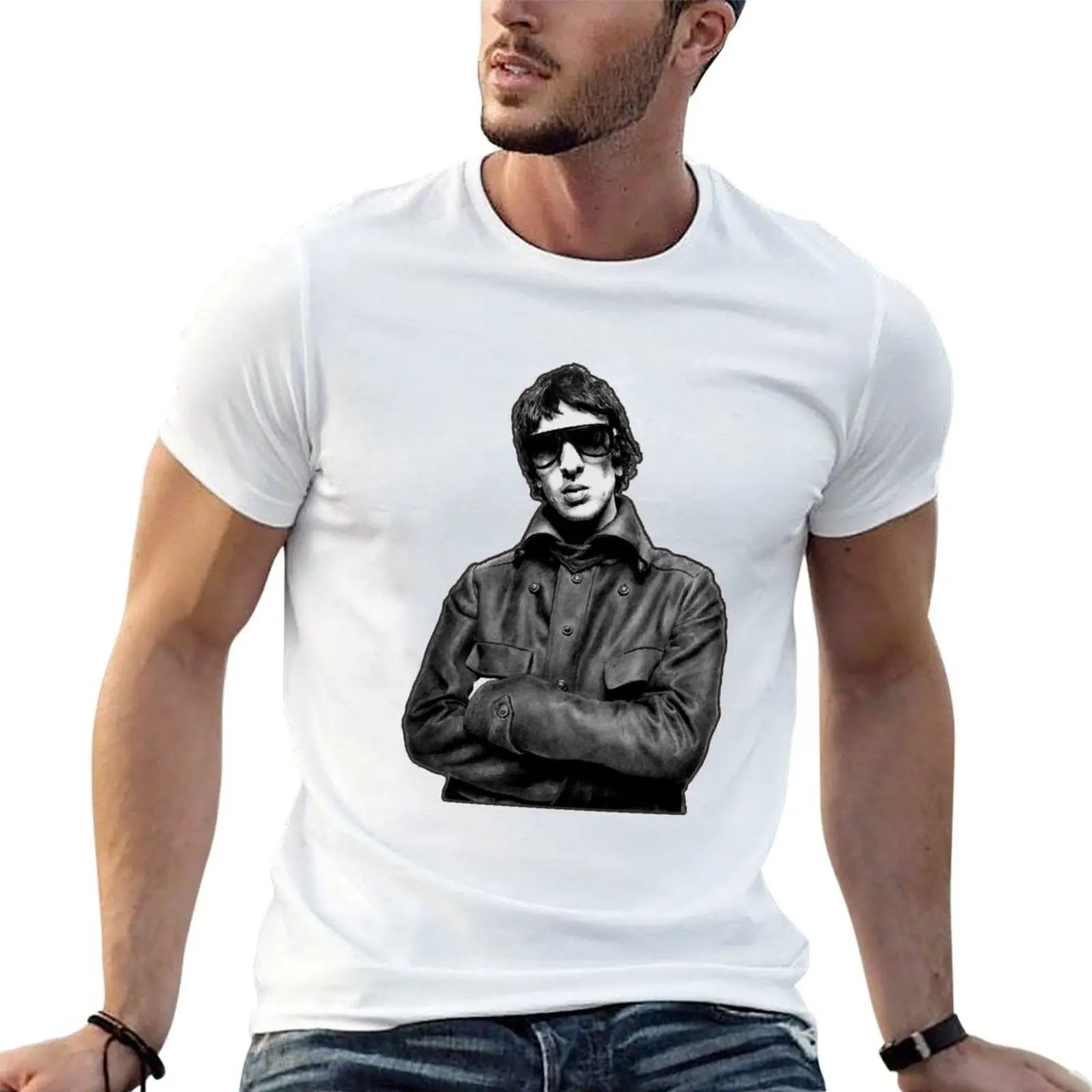 Rock Most Trending Band Reunite Guitar Drums English Singer Most Popular Richard Ashcroft Retro T-Shirt