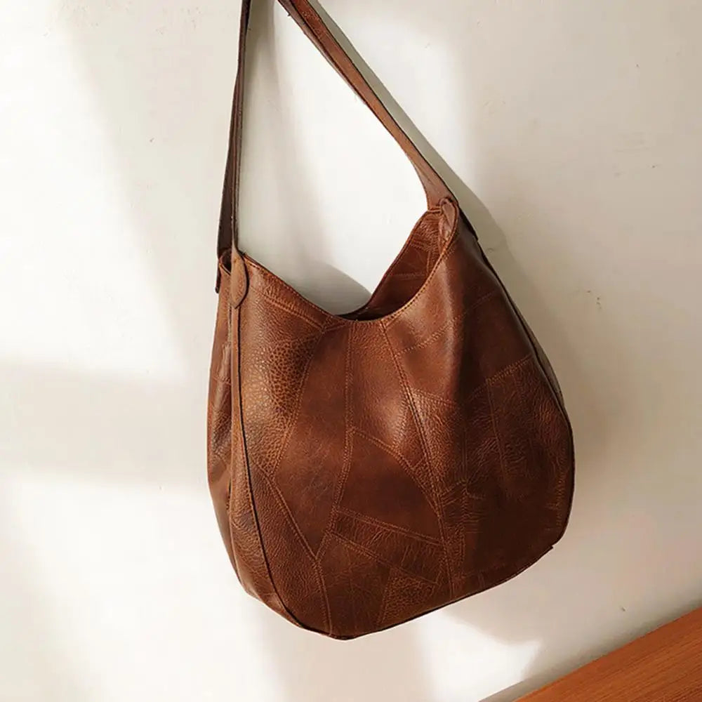 Women's Handbags Vintage Luxury Leather Shoulder Bag Designers Large Bag Modern Fashion Brand Female