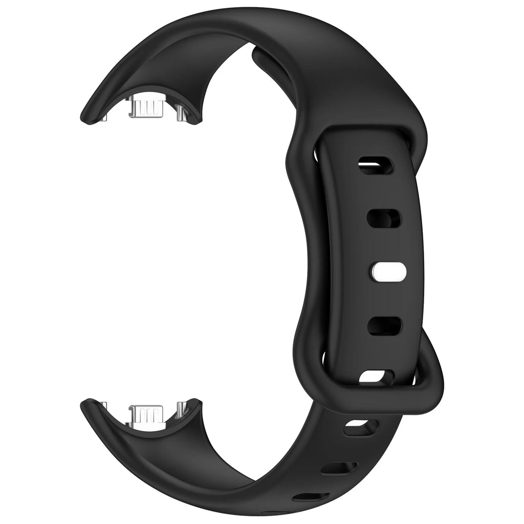 Silicone Strap for Xiaomi Mi Band 10 9 8 NFC Sport Rubber Bracelet Wristband Correa Xiaomi Smart Band 8 9 10 NFC Accessories