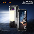 OUKITEL WP100 Rugged Phone - 33000mAh, Laser Rangefinder, Camping Light, 200MP, 36GB+512GB, 6.8" FHD+, NFC GPS 5G Smartphone