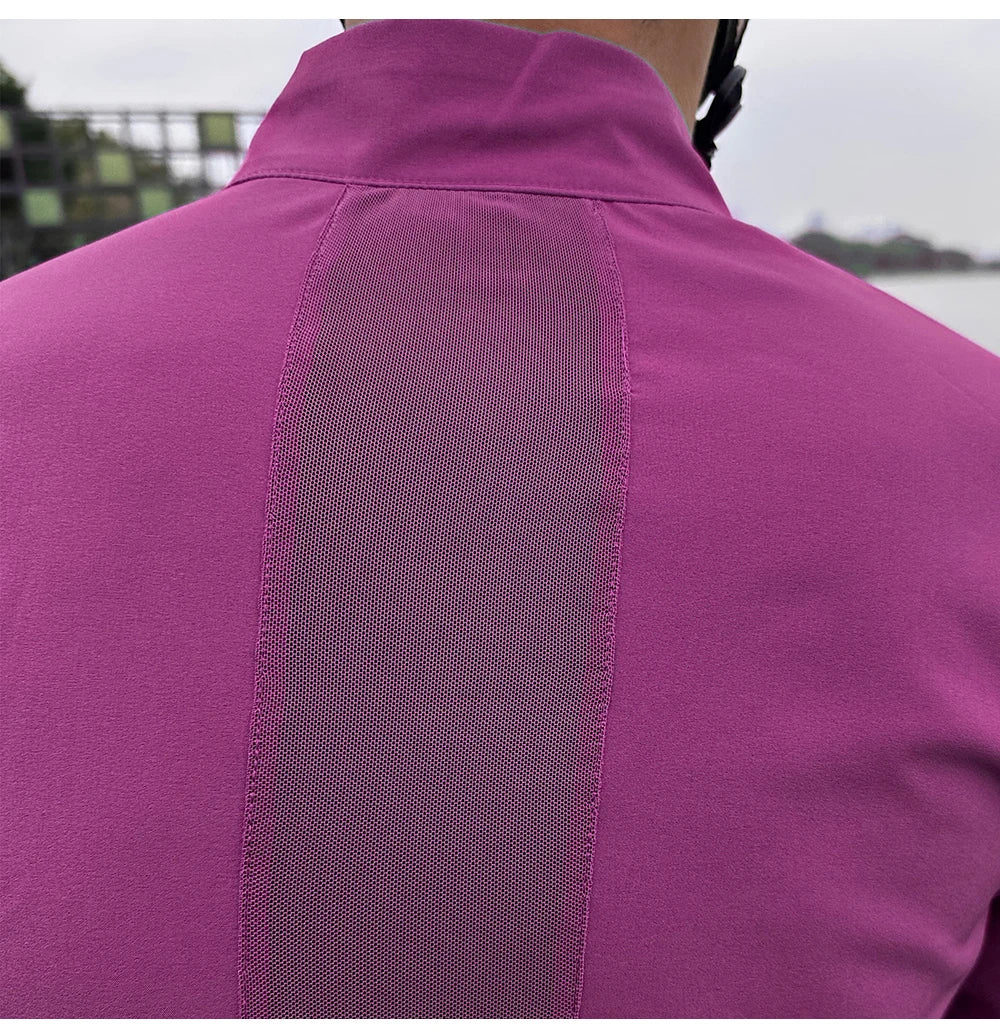 WOSAWE Outdoor Cycling Jackets Breathable Quick Dry Sunscreen Sports Jacket Bike Riding Clothes Fashion Men's Windbreaker