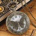 Bronze Butterfly Men's and Women's Quartz Watch Animal Theme Men's and Women's Watch