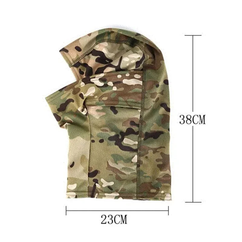 Summer Balaclava Mask for Men Cycling Cap UV Sun Protection Full Face Mask Bandana Neck Scarf Motorcycle Hood Hiking Face Shield