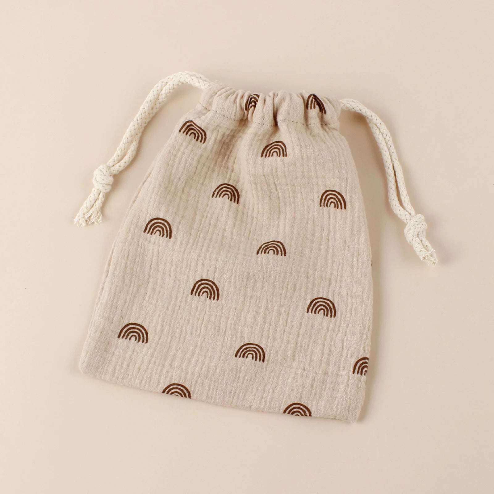 Print Baby Stroller Outing Items Storage Bag Cotton Drawstring Dustproof Stroage Bag Toddler Diaper Bag Multifunction Mommy bag