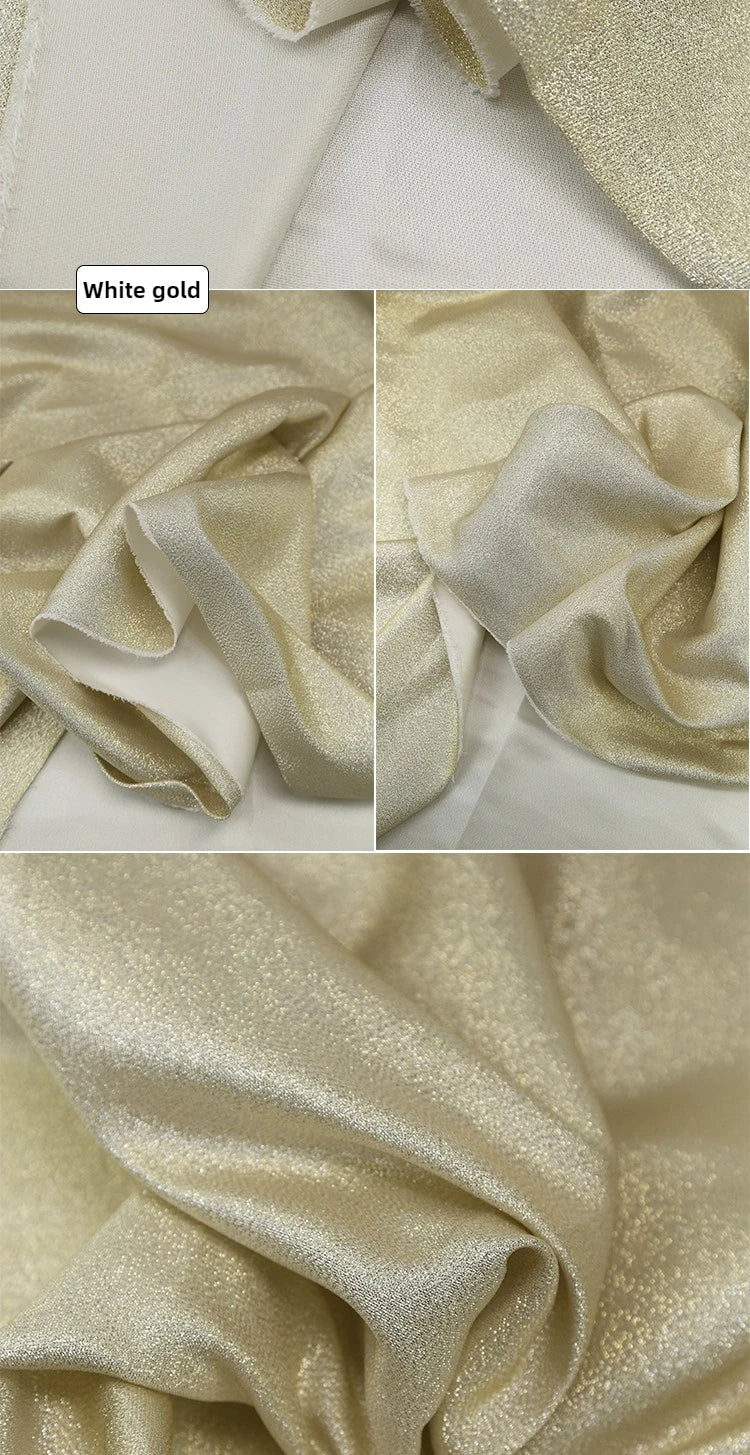 Mermaid Gradient Phantom Fabric Glitter By The Meter for Upholstery Skirts DIY Sewing Fashion Designer Cloth Breathable Textured