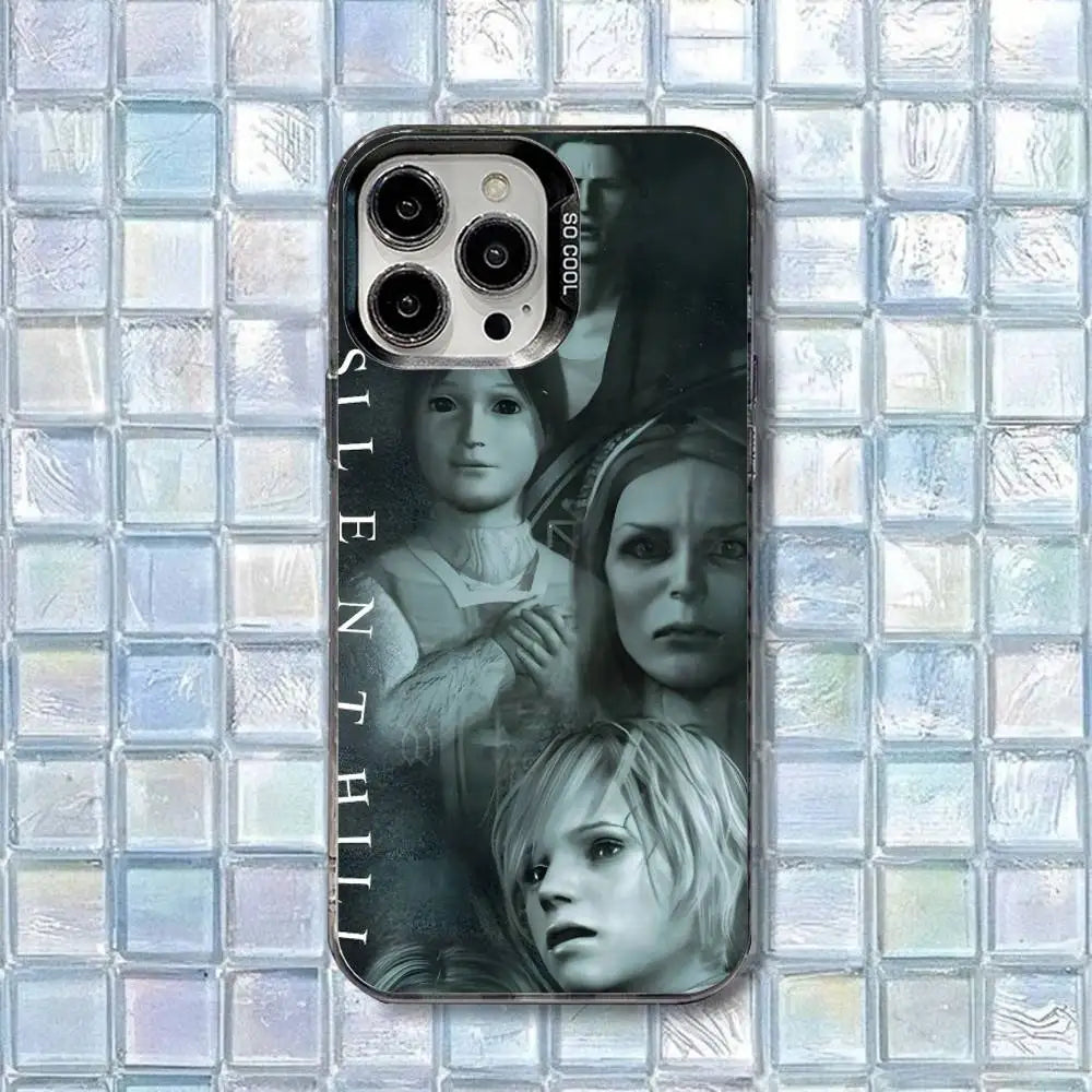 S-Silent Hill 3 Heather Mason  Phone Case For iPhone 16,15,14,13,12,11,8,7,Pro,Max,Plus,Mini,XS,SE Shockproof Matte Cover