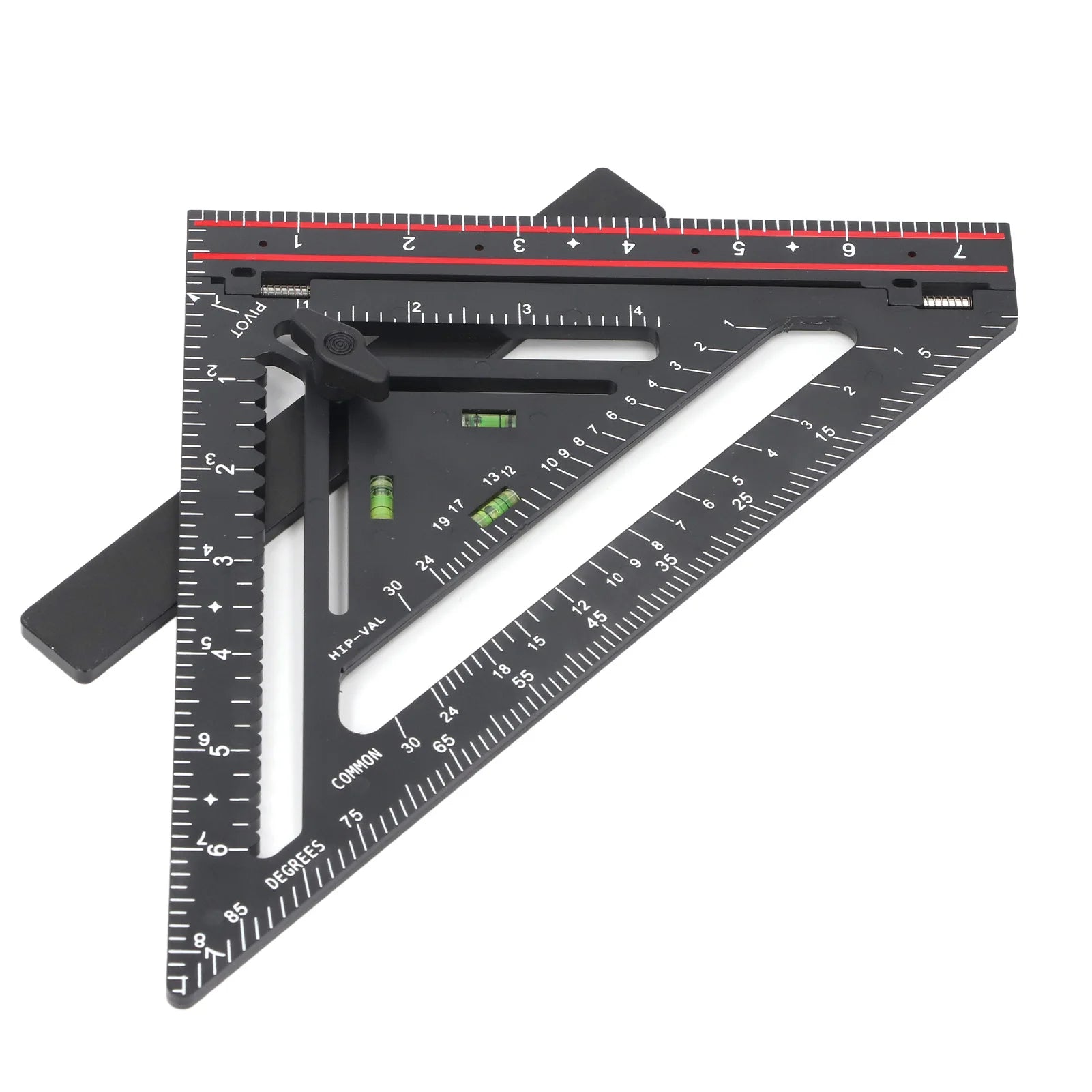 Triangle Ruler 90 Degree Clear Scales Carpenter  for Furniture Architectural Designs for Architects Designers Students