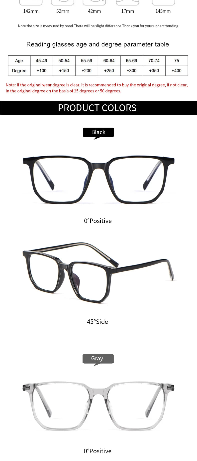 Photochromic Progressive Multifocus Computer Reading Glasses  Transition UV400 Sunglasses Multifocal Rectangular Readers