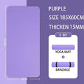 Yoga Mat with A Thickness of 20mm Anti Slip Pilates Fitness Mat Environmentally Friendly Tear Resistant WOMEN'S Yoga Mat