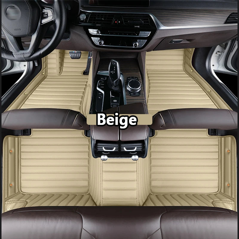 Car Floor Mats For Chevrolet Cavalier Onix Prisma 2023 2022 2021 2020 Waterproof Carpets Custom Auto Accessories Interior Parts