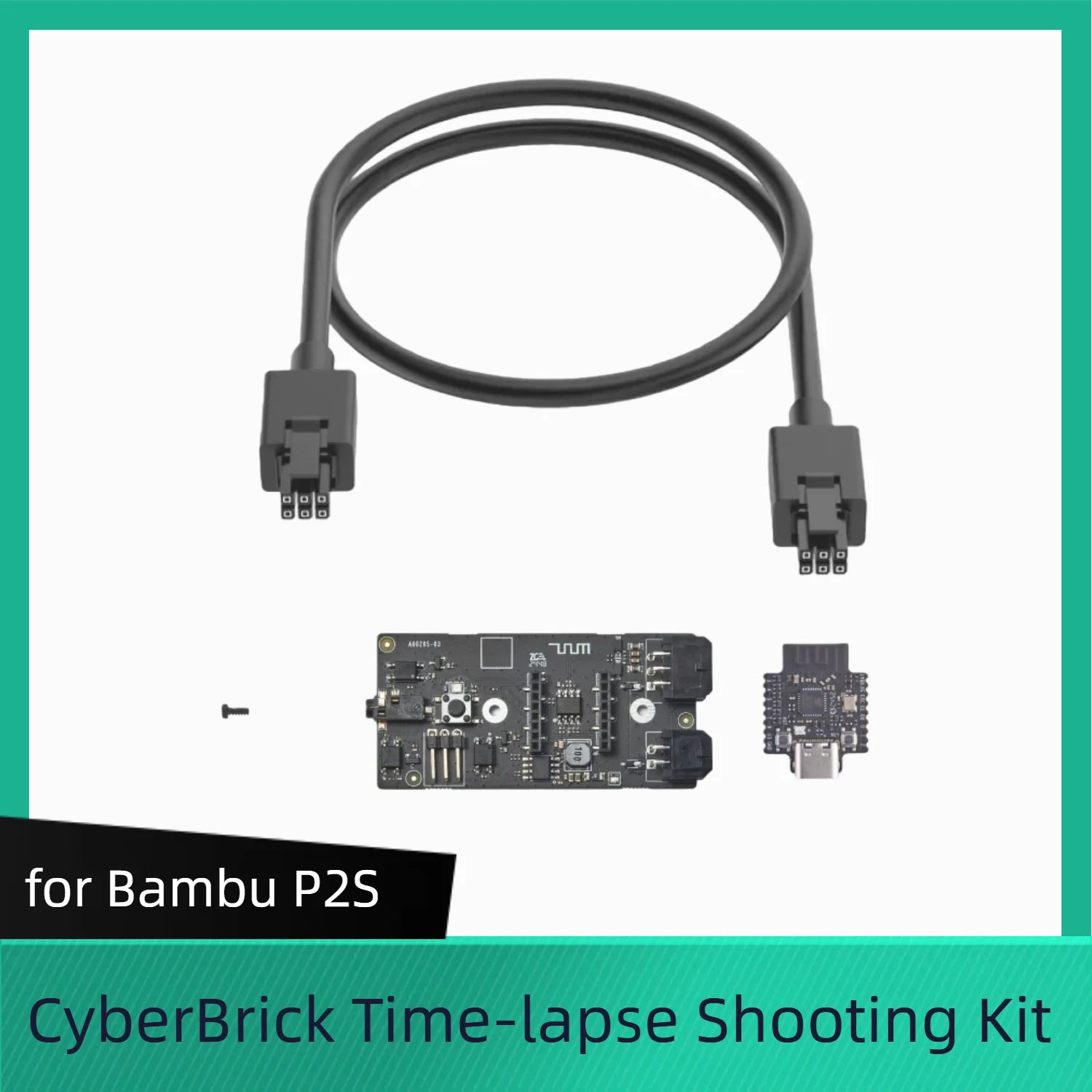 CyberBrick Time-lapse for Bambu Lab Series 3D printers Time-lapse Photography Shooting for BambuLab 3D Printer Accessories