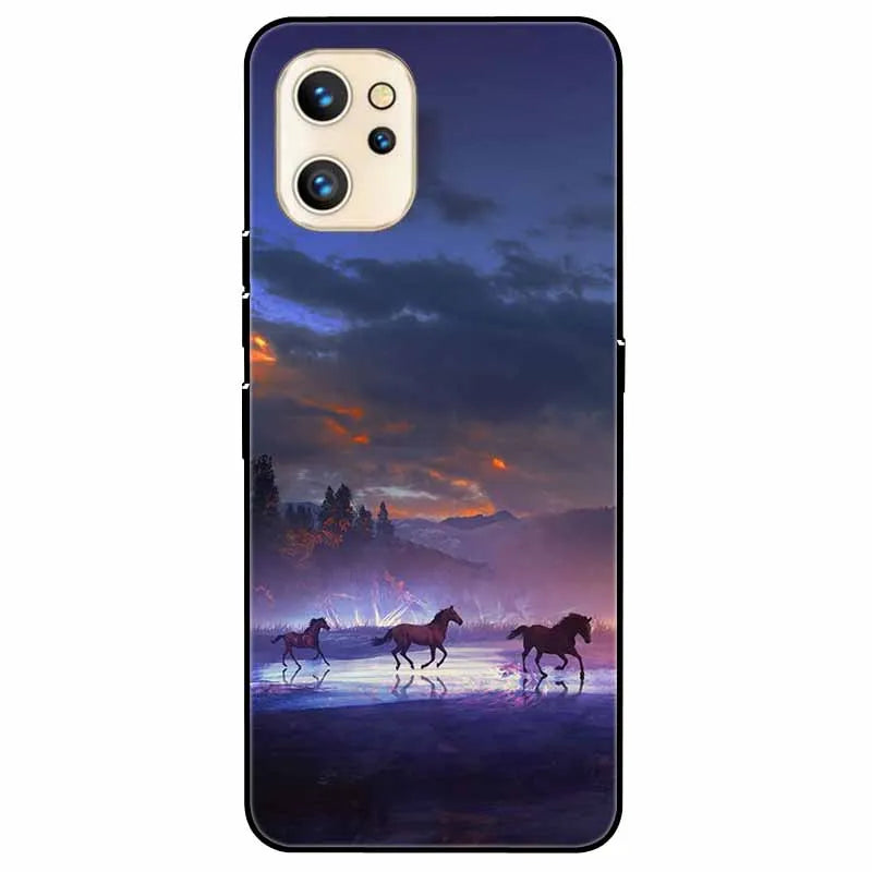 For Umidigi A13 Pro/ A13S / A13 Case Silicone Soft Shockproof Cat TPU Black Cases For Umidigi A13 Pro A13 Cases Umidigi13S Funda