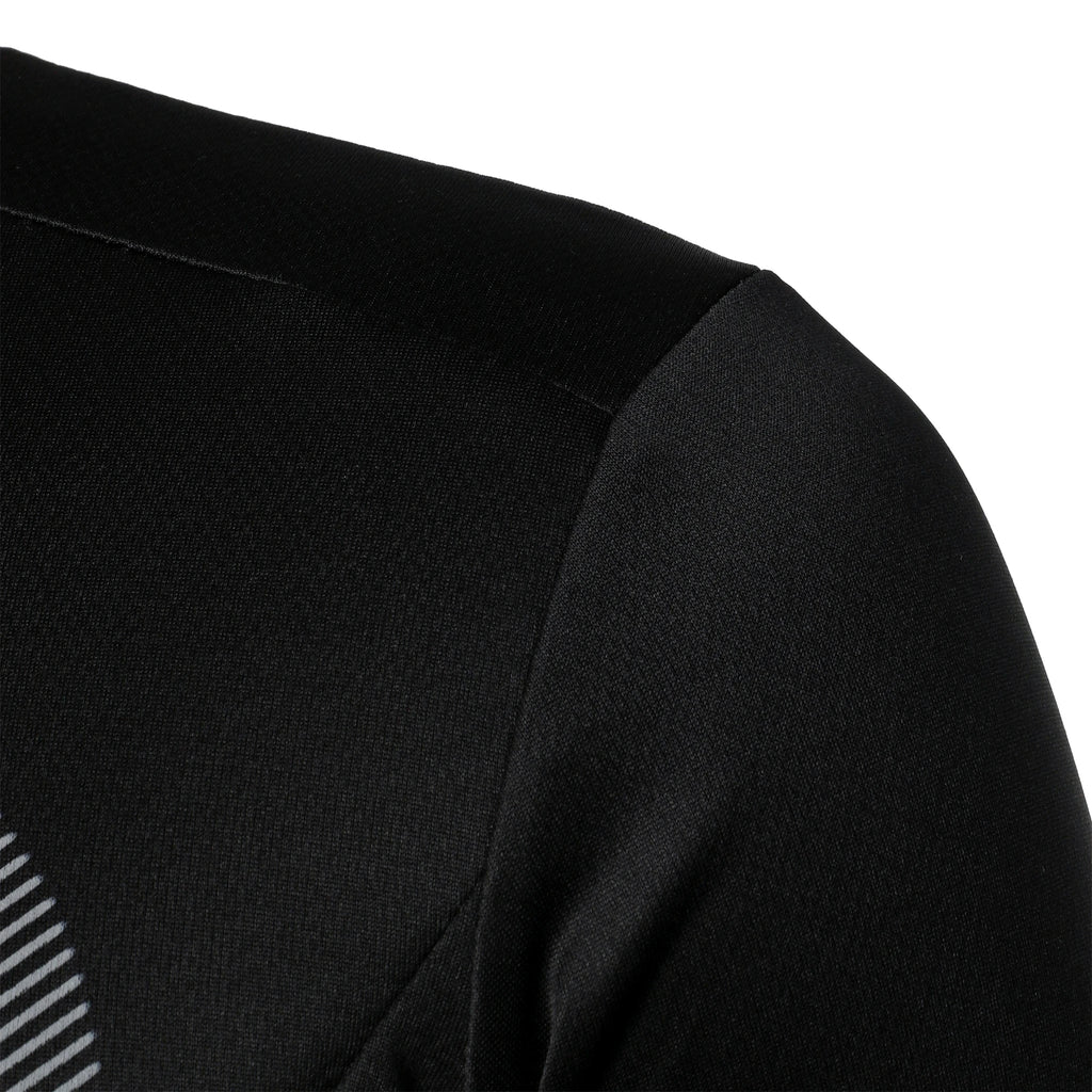 Summer men's fitness sports training Breathable short sleeve quick drying clothes men's sports fashion long sleeve T-shirt