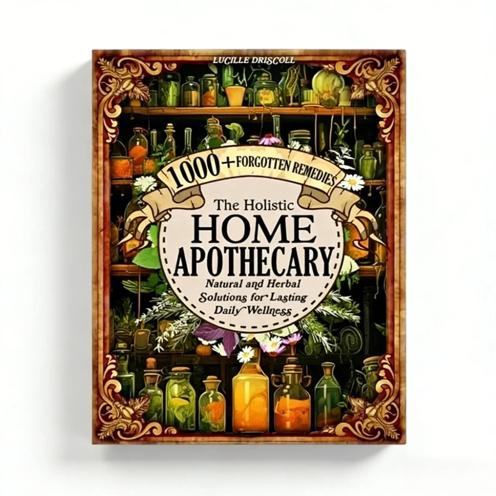 The Holistic Home Apothecary ": a masterpiece by Lucille Driscoll that unlocks the traditional herbal wisdom of home wellness