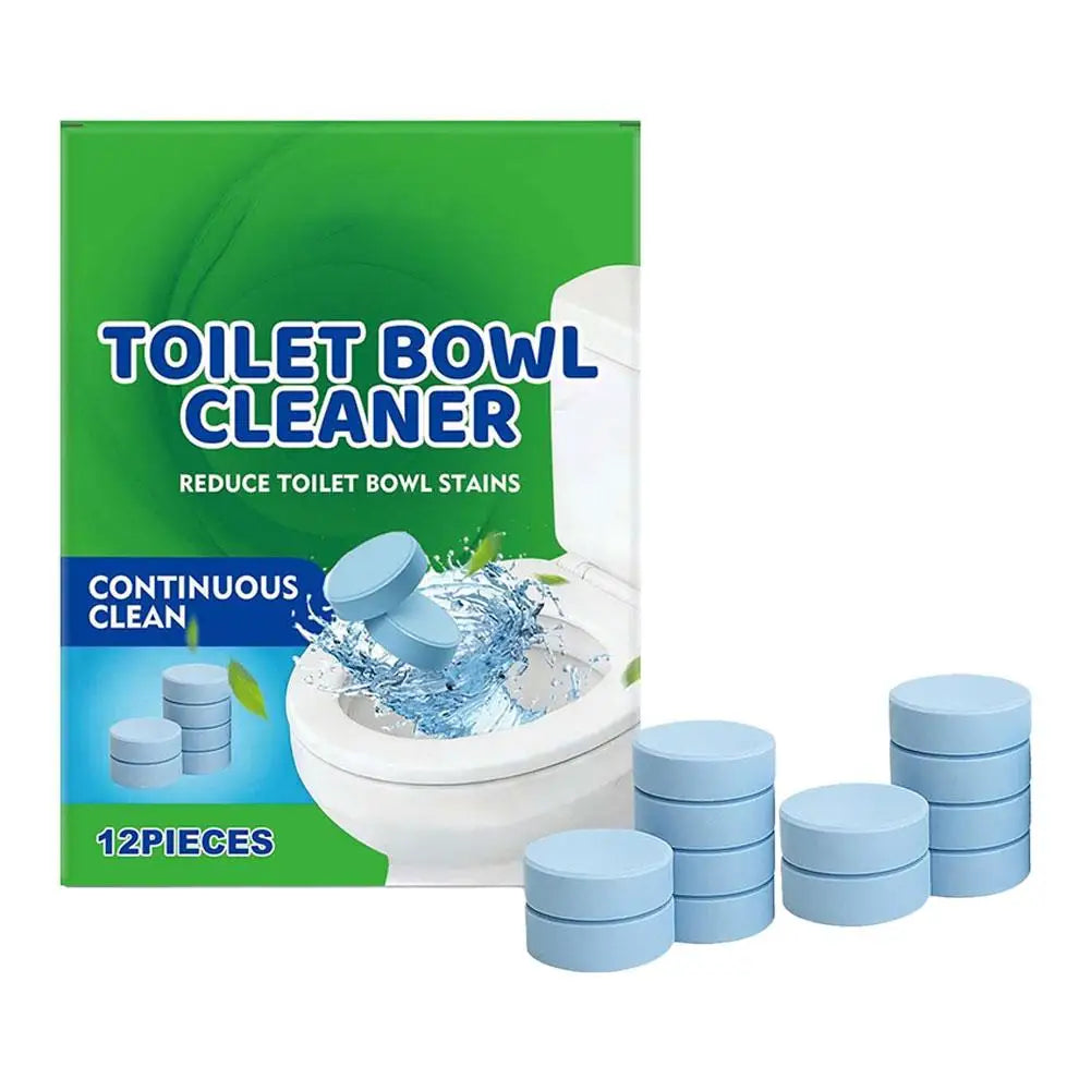 Toilet Cleaning Tablets Continuous Cleaning Reduces Toilet Stains Easy To Use Compact Portable And Convenient