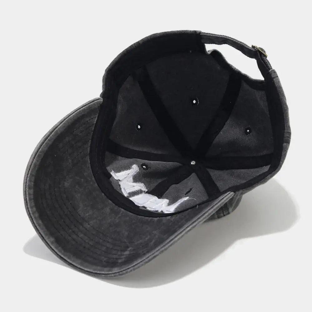 Fashion DAD MOM Embroidery Baseball Caps Adjustable Hiphop Baseball Hats Distressed Faded Cap Vintage Sunscreen Hats