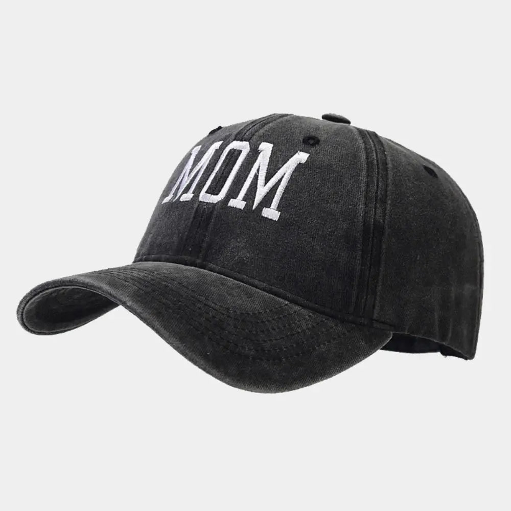 Fashion DAD MOM Embroidery Baseball Caps Adjustable Hiphop Baseball Hats Distressed Faded Cap Vintage Sunscreen Hats