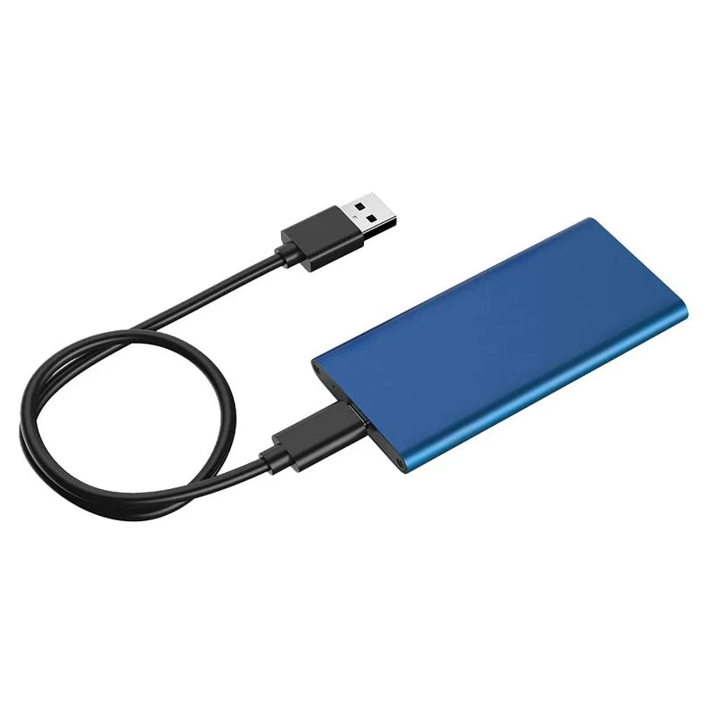 mSATA to USB 3.1 SSD Enclosure 5Gbps Aluminum Alloy mSATA Adapter Mini-SATA SSD to USB3.1 Type-C HDD Case for 1.8 inch Sata3 Box