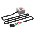 2.0m Desktop power Switch external power switch aluminum alloy magnetic self-reset small and delicate button  metal shell