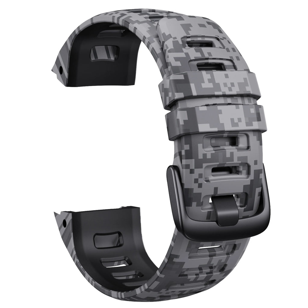 Silicone Watchband for Garmin Instinct Series - Instinct, Instinct 2, & Instinct 2 Solar - Esports Style Replacement Strap.