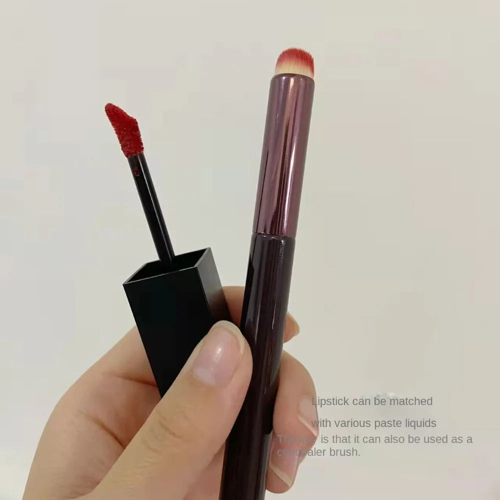 Professional Lip Brush Multifunctional Foundation Contour Makeup Brush Lipstick Dyeing Lip Smudging Blush Brush Cosmetic Tool