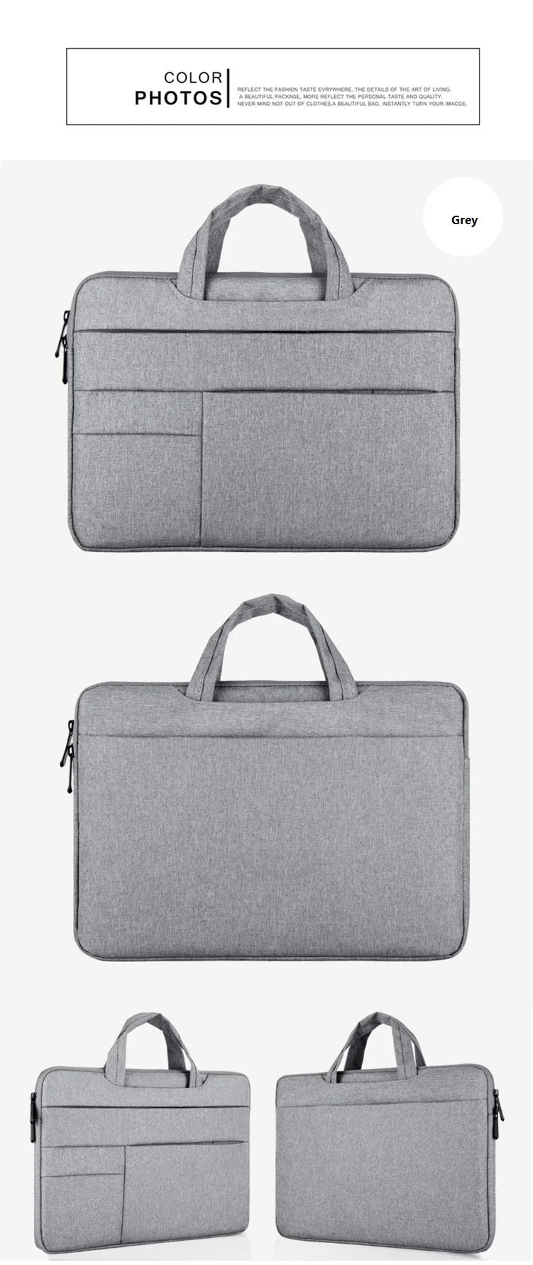 Handbag Laptop Bag 13 14 15 15.6 Inch For MacBook Air ASUS laptop bag Case Cover Notebook Accessory Women Men Briefcase