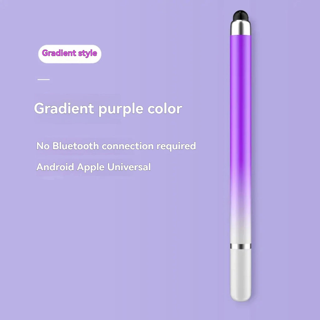 Dual-head Capacitive Pen Disc Silicone Head Dual-purpose Stylus PaintingOffice Retouching Mobile Phone Tablet Pen Capacitive Pen