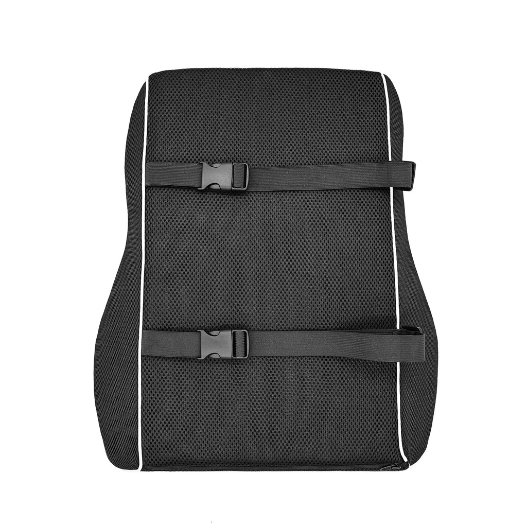 Car Seat Office Chair Back Lumbar Support Car Waist Rest Rebound Memory Foam Cushion Pad Back Lumbar Cushion for Car Driver