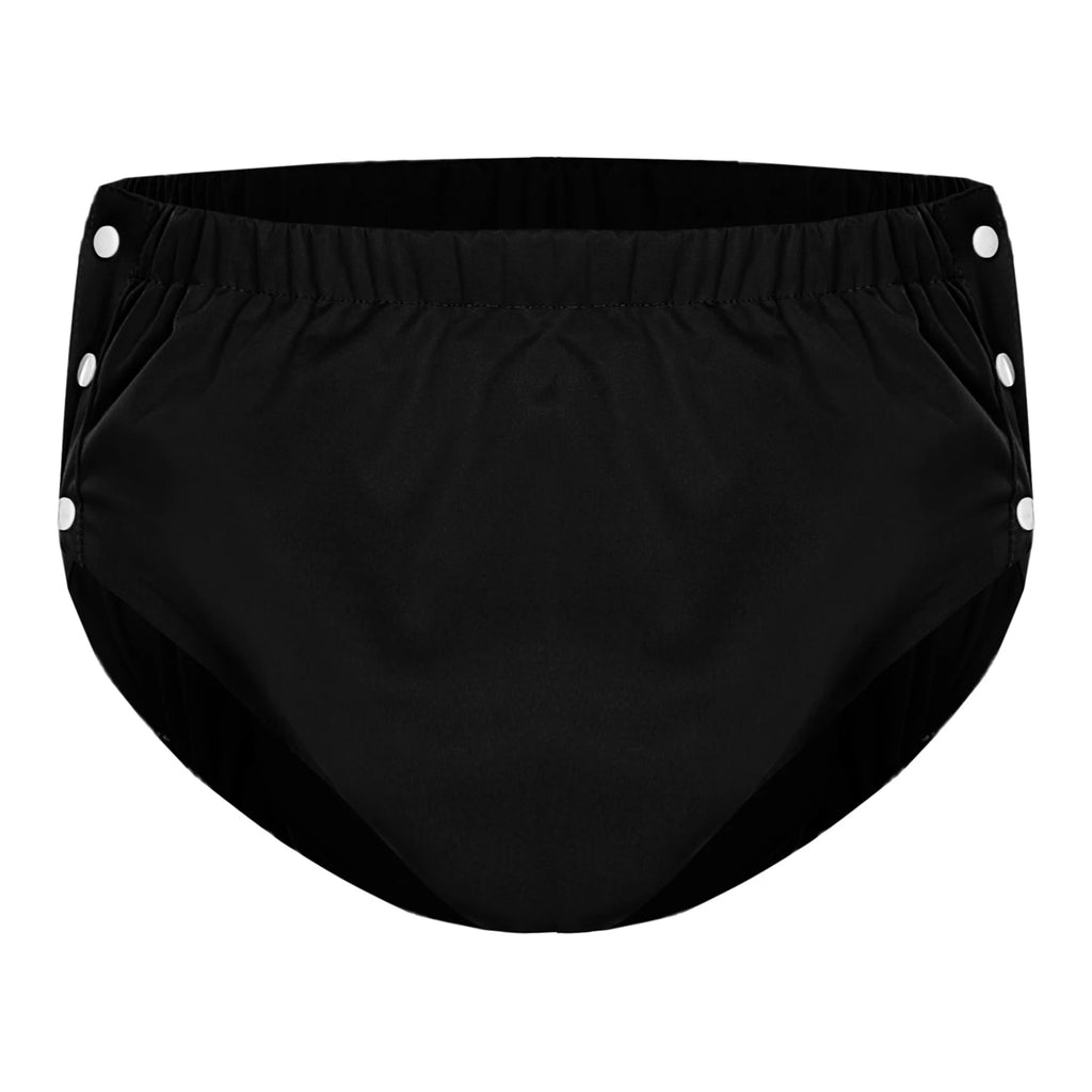 Adults Tear Away Diaper Cover Underwear  Adjustable Waist Leak-proof Reusable Adaptive Underwear for Elders Bedridden Patients