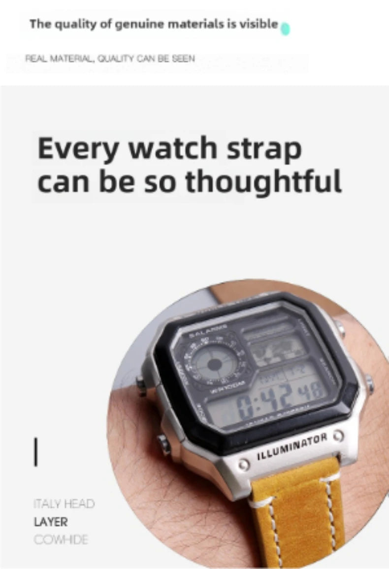 Cowhide Watchband For Casio A158 A168 f91w AE-1200WHD/A159/A169 AE1200 Watch Strap Quick release Soft Bracelet men accessories