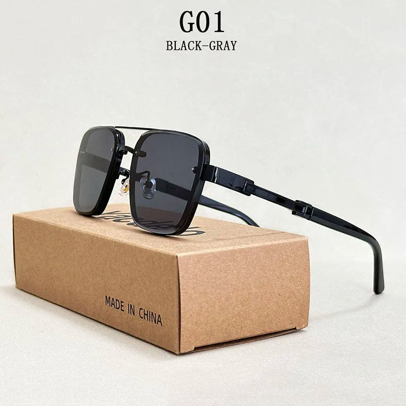 Designer Square Sunglasses For Men Oculos Vintage Trending Sunglasses Dropshipping Glasses Vacation Outdoor Lentes Gafas De Sol