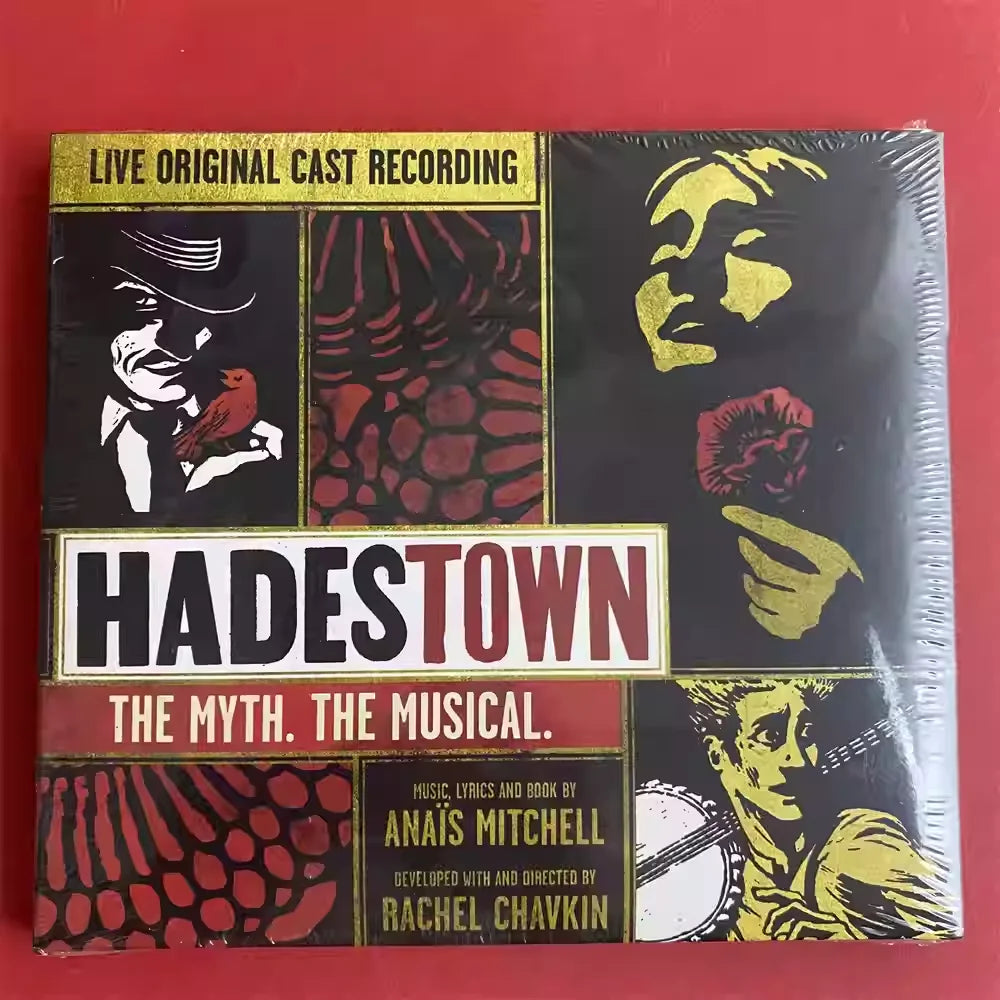 CD Classic Musical Theatre & Folk Album Anais Mitchell Music CD Hadestown Music Record Cosplay Walkman Car Soundtracks Box Gifts