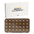 21/28Grid Pill Box Large Capacity Pill Box Pill Medicine Storage Pill Box Weekly Vitamin Organizer Pastillero Moisture Resistant