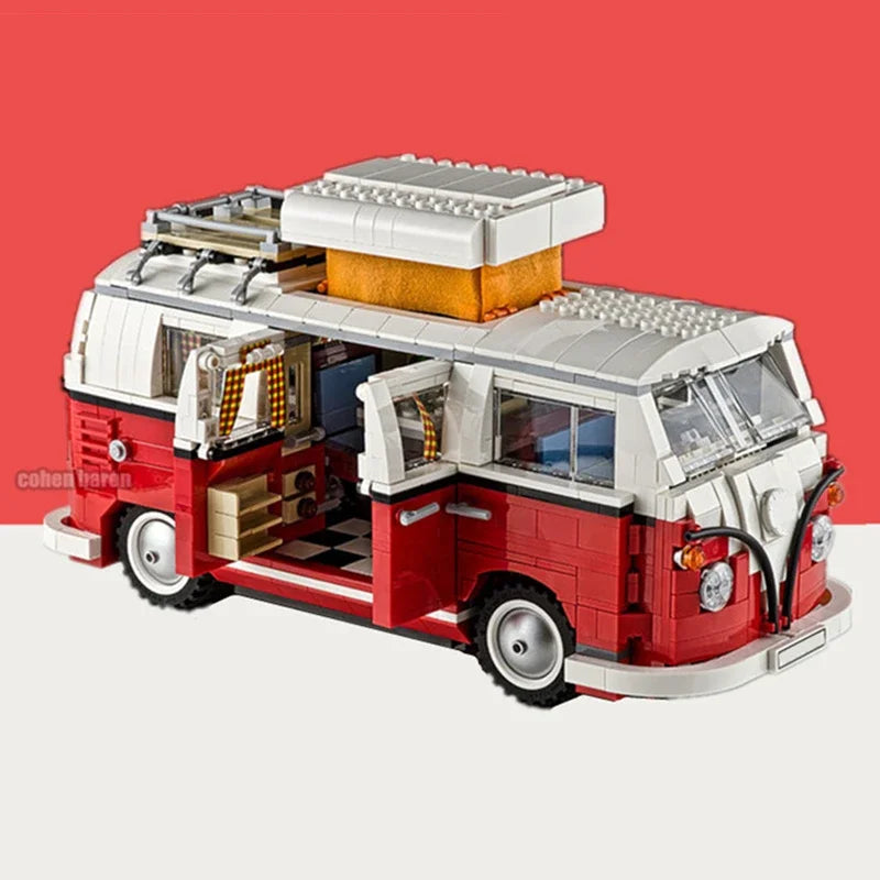 Technical Creative Travel Car Camper City Trip Vehicle Truck Party Gifts Holiday Assemble Suit