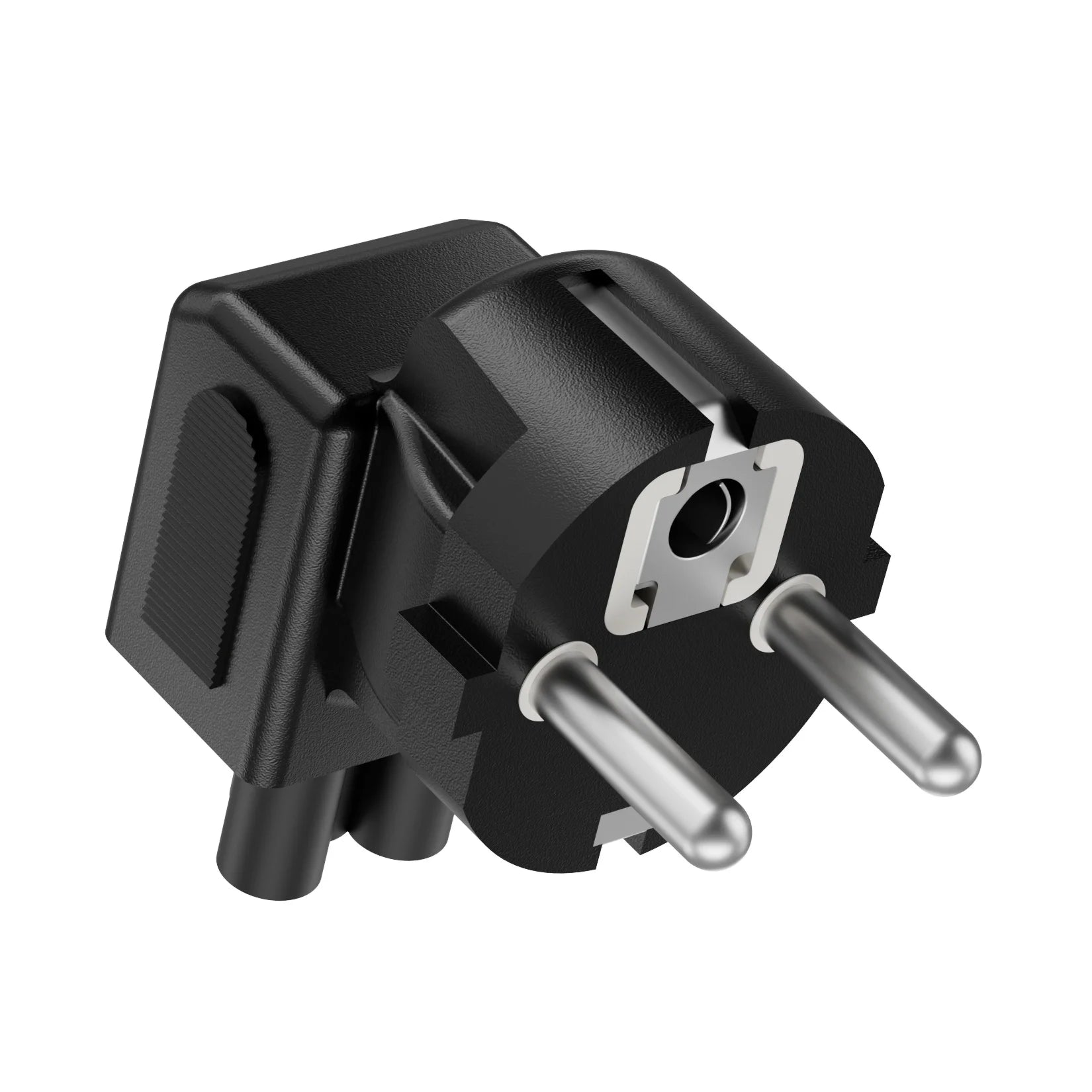 EU Power Cable plug adapter EU PLug to IEC320 C5 Clover Leaf adapter plug CEE 7/16 to C5 CEE 7/7 EURO SCHUKO to -IEC5