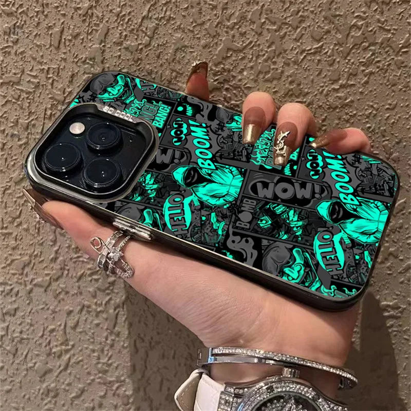 Blackened Clown Style Phone Case for Xiaomi Poco F6 F5 X6 X5 M6 Pro Mi 13 12 11 Lite 5G 14 13T 12T 14T Shockproof Bumper Cover