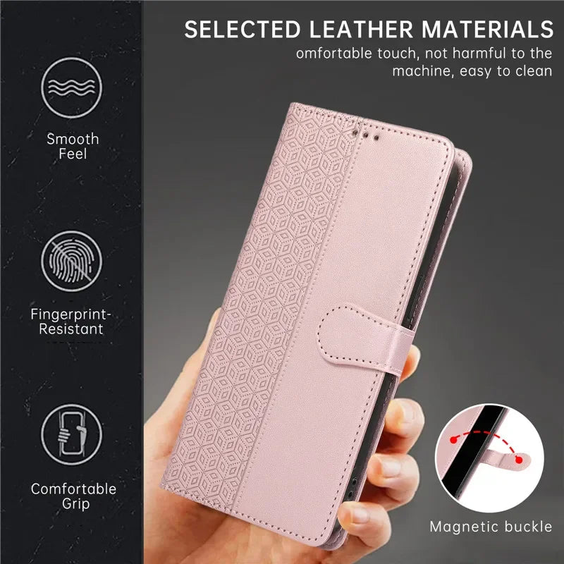 Luxury Leather Phone Case for Google Pixel 10 9 Pro XL 10A 9A 8 8A 7 7A 6 5 Pixel 10Pro XL Flip Wallet Card Stand Cover Coque