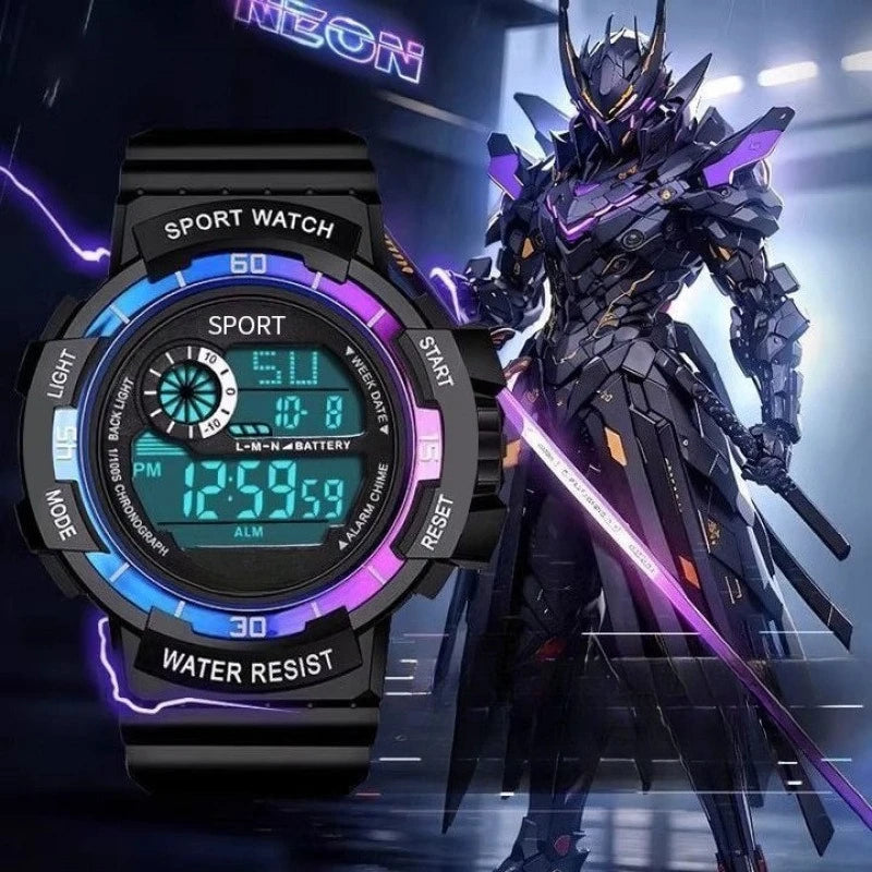 Electronic watch, student youth trend sports electronic watch