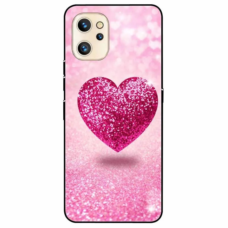For Umidigi A13 Pro/ A13S / A13 Case Silicone Soft Shockproof Cat TPU Black Cases For Umidigi A13 Pro A13 Cases Umidigi13S Funda