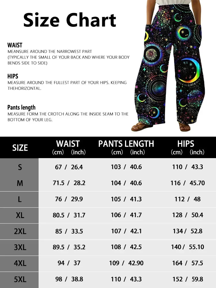 Loose Vintage Pants For Women Have Pocket Pants Cartoon New Fun Cat Animal Print Casual Women's Bloomers And Trendy Pants