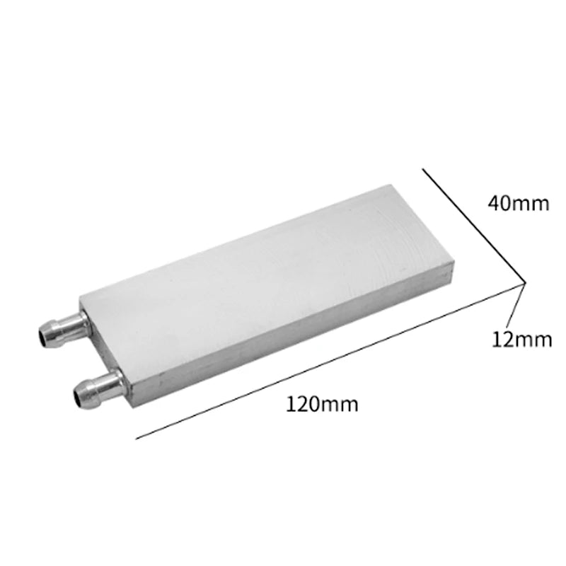 Aluminum PC Water Cooling Radiator For Liquid Cooler Processor Heat Sink 40 80 120 160 200 240 250mm
