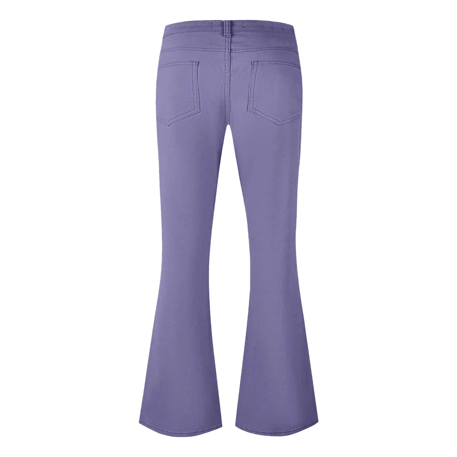 Men's fashion Retro Disco Flared Pants Loose Stretch Vintage Trousers Fit Flared Comfortable Retro Stretch Twill Men's Trousers