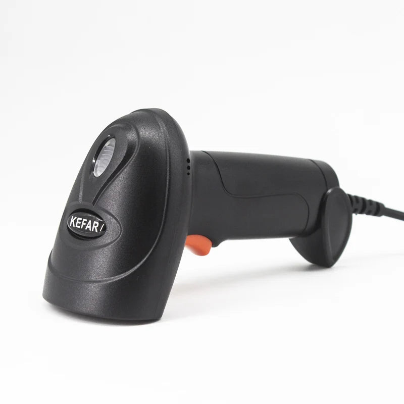 KEFAR Wireless Barcode Scanner Wired Handheld Barcode Reader Bluetooth QR PDF417 DM Codes Reader for Smartphone Screan Reader